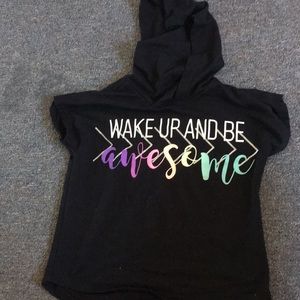 Shirt with hood